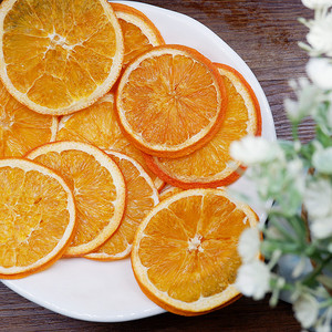 橙子片水果茶50克特级无添加新鲜橙子果干泡水养生茶散装食用零食