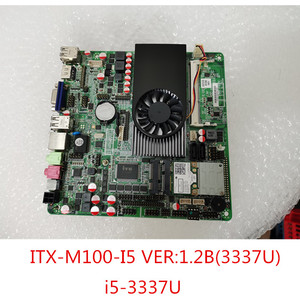 研域ITX-M100-I5一体机收银机工控主板i5-3337U千兆网口DC12V