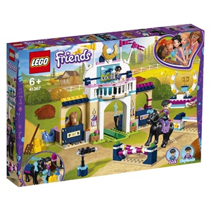 乐高积木LEGO好朋友系列41367斯蒂芬妮的马术大赛 女孩益智玩具礼