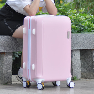 韩版时尚行李箱女20寸可爱拉杆箱学生密码箱26旅行箱男大容量皮箱