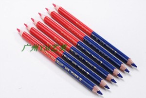马可记号铅笔4418红蓝双头铅笔红蓝记号笔书写笔粗三角标记涂鸦笔