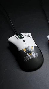 达尔优新品牧马人鼠标VX6有线游戏电竞笔记本机械鼠标白色战神版