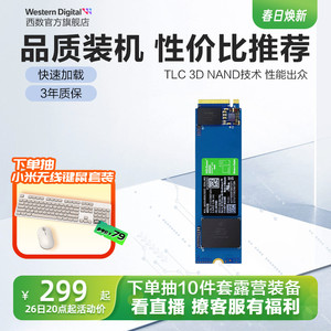 WD西部数据NVMe固态硬盘240G 480G西数M.2笔记本SSD台式电脑SN350
