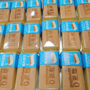 贝琪0蔗糖戚风蛋糕包装盒低热量切块包装送配方现货速发100套包邮