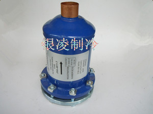 制冷空调冷库机组液体过滤器法兰筒可拆式吸排气一节干燥桶体