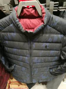 乔丹专柜正品2017年冬款男子梭织棉服羽绒风衣FGM4373434特价处理