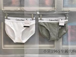 Calvin Klein underwear国内代购24款女士棉质三角内裤F3787AD