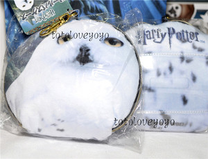 现货日本正版哈利波特海德薇猫头鹰零钱包钥匙包门禁交通卡套
