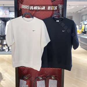 Nike耐克夏季男子运动休闲短袖半袖圆领套头衫卫衣 DX0881-010