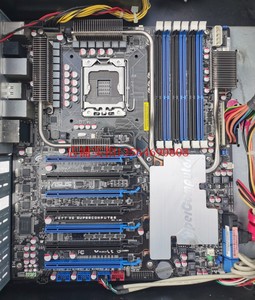 Asus/华硕 P6T7 WS SuperComputer X58工作站主板 1366 7显卡插槽