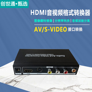 HDMI音频加嵌器声音嵌入器画面镜像翻转分辨率转换高清音视频合成
