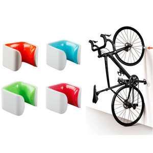 bookbike创意自行车立式停车架停车扣墙壁挂架自行车竖直挂墙夹子