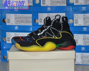 Adidas Crazy BYW LVL Boost 菲董 男子天足篮球鞋 G27805