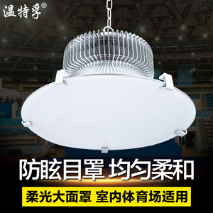 LED室内体育场照明灯羽毛球乒乓球馆防眩目篮球场吊灯画室专用灯