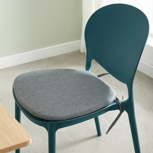 塑料餐椅坐垫家用椅子垫子餐桌椅垫北欧简约休闲椅塑料靠背椅座垫