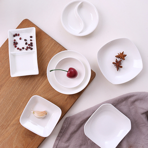 日式调味碟陶瓷火锅酱料酱油碟商用创意蘸料小碟子迷你家用配料碟