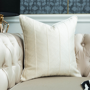 抱枕沙发客厅靠枕靠垫美式白色轻奢腰枕可定制可拆洗抱枕套不含芯