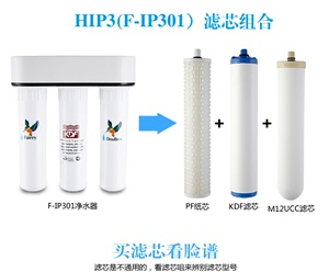 英国道尔顿净水器HIP3M12UCC2504陶瓷滤芯KDF直饮机DIP301 FIP