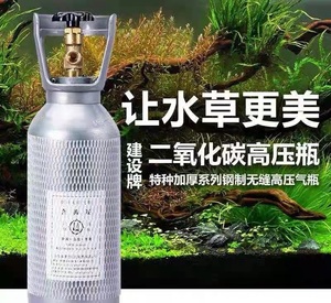 二氧化碳钢瓶套装山东建设草缸co2气瓶发生器减压表牧梵细化器片