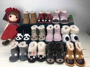 澳洲代购EMU雪地靴儿童动物款宝宝学步鞋防滑鞋小童保暖鞋