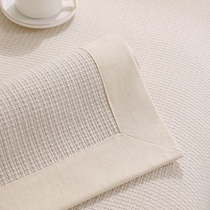 棉麻沙发垫四季通用防滑耐磨座垫简约现代透气沙发套罩坐垫靠背巾