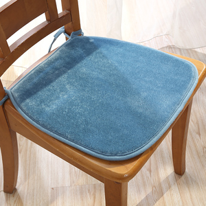 现代中式餐椅垫防滑坐垫秋冬加厚保暖可拆洗实木餐椅坐垫定制椅垫