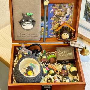 宫崎骏龙猫礼盒创意男生日礼物女生送闺蜜小众实用手办伴娘伴手礼