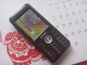 金立V306大按键触屏手写双用双卡双待老人手机备用学生手机