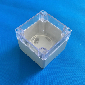 塑料外壳安防电源盒接线盒塑料防水盒F14T：120*120*90开孔定制