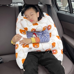 汽车安全带防勒脖宝宝抱枕靠枕枕头车用儿童睡觉神器车载护肩套%