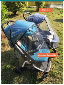 婴儿推车雨罩通用适配nano V2昆塔斯cybex bee5推车防风隔离雨罩