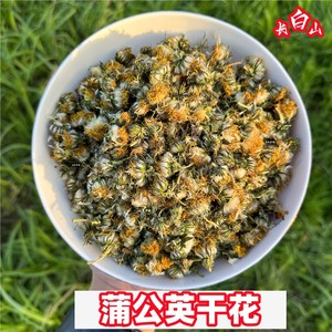 长白山蒲公英花茶朵花苞茶婆婆丁干花地丁花茶蕾蒲公英花骨朵50克