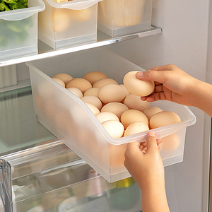 鸡蛋收纳盒冰箱用食物保鲜盒蔬菜水果分装冰箱收纳整理神器鸡蛋盒