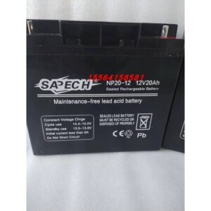 SAPECH赛佩斯蓄电池NP20-12 12V20Ah音响 门禁 消防主机 玩具车电