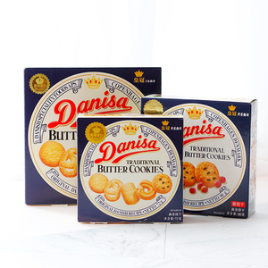 印尼进口零食ANISA皇冠曲奇 丹麦风味牛油曲奇饼干72g/90克/163克