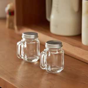 创意小众日式迷你小水杯密封瓶咖啡液分装瓶便携玻璃瓶冷萃杯礼物
