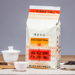 中茶 厦门海堤茶叶旗舰店岩茶乌龙茶XT707简装袋装500g精品水仙茶