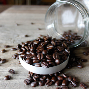 狗头家 碳烧咖啡豆200g 重度深度烘焙炭烧拼配 代现磨黑咖啡粉