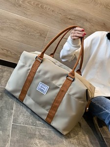 日本代购旅行包健身包干湿分离短途手提行李包大容量旅行袋收纳袋