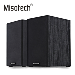 misotech M-200木质有源hifi音响 电脑电视手机家用教学办公音箱