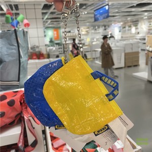 IKEA宜家克诺里格卡片小包包硬币零钱袋网红钥匙包简约手拿证件包