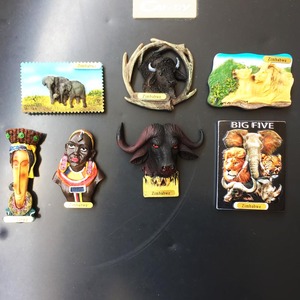 创意磁性冰箱贴 非洲津巴布韦旅游纪念装饰工艺品伴手礼一套包邮