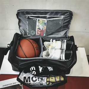 潮牌健身包男女运动包篮球足球游泳训练包行李包大容量旅游旅行包