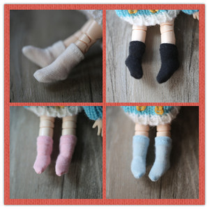 【兔子】obitsu11娃娃 ob11素体可穿袜子 黏土头手办 袜子 4色