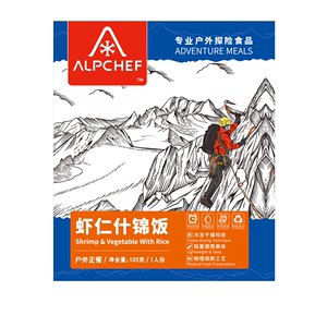 山之厨户外食品真空米饭野营徒步登山压缩应急储备口粮虾仁什锦饭