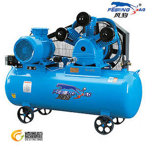 上海风豹W-1.6/8气泵皮带式11KW空气压缩机320L全铜线木工空压机