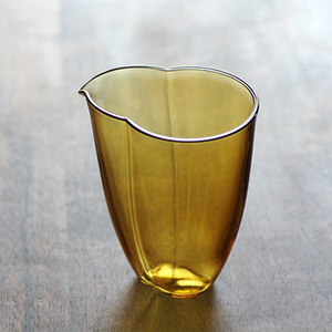 创意彩色玻璃公道杯高档加厚耐热耐高温葫芦型泡茶公杯分茶器匀杯
