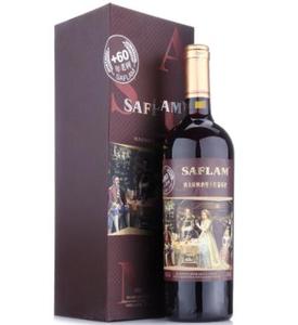 西夫拉姆红酒SAFLAM 酒堡60年树龄赤霞珠 干红葡萄酒750ml 单盒装