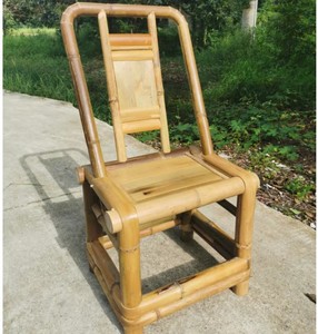 老式竹椅子靠背椅质量好新款家用阳台户外民宿农家乐休闲凳纯手工