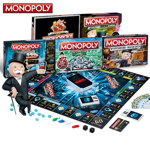 正版孩之宝地产大亨monopoly游戏棋强手棋豪华版亲子桌游智力游戏